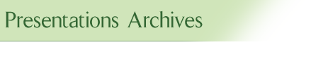 Presentations Archives